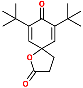 (图片) MC008050 7,9-Di-t-Butyl-1-oxaspiro[4.5]deca-6,9-diene-2,8-dione